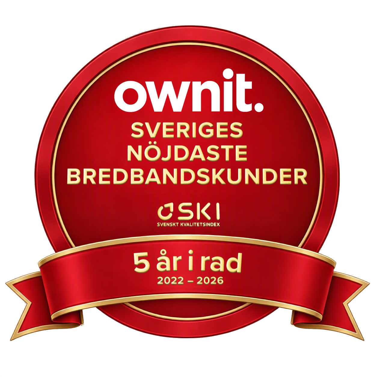Sveriges nöjdaste bredbandskunder