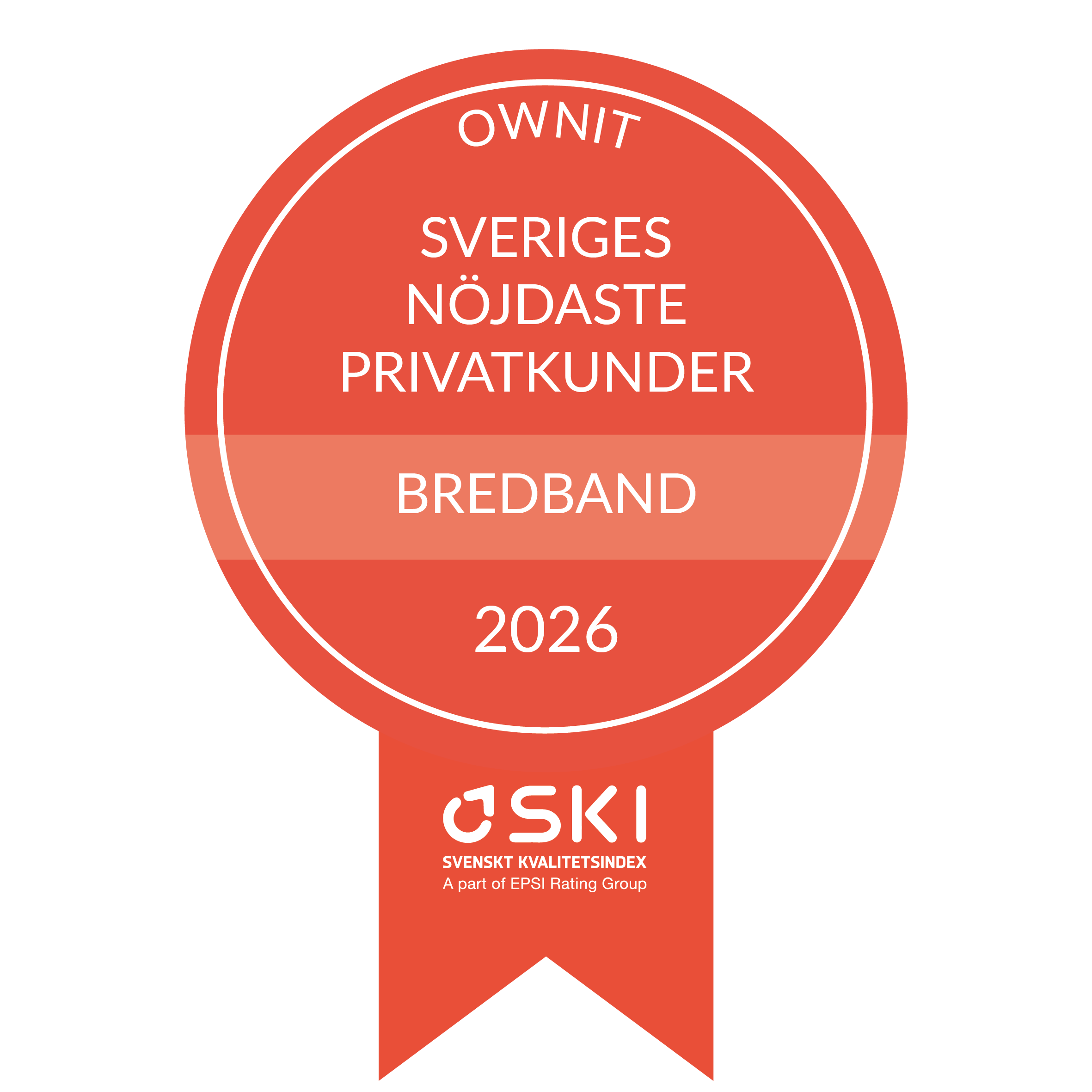 Sveriges nöjdaste bredbandskunder