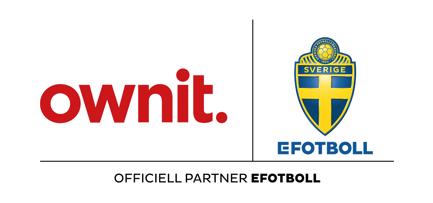 Ownit stolt sponsor av svensk eFotboll.