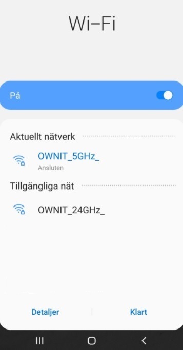 Hur ansluter jag till Wifi?